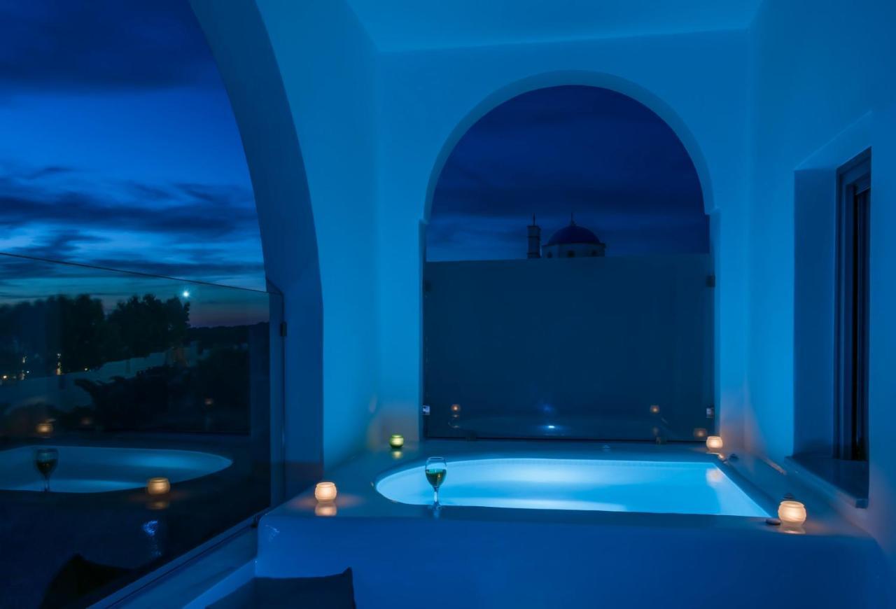 Aspronisi Luxury Villa With Caldera View Megalokori Exterior foto